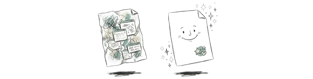 A 2MB page might contain 2KB of information that actually matters. The rest is noise.