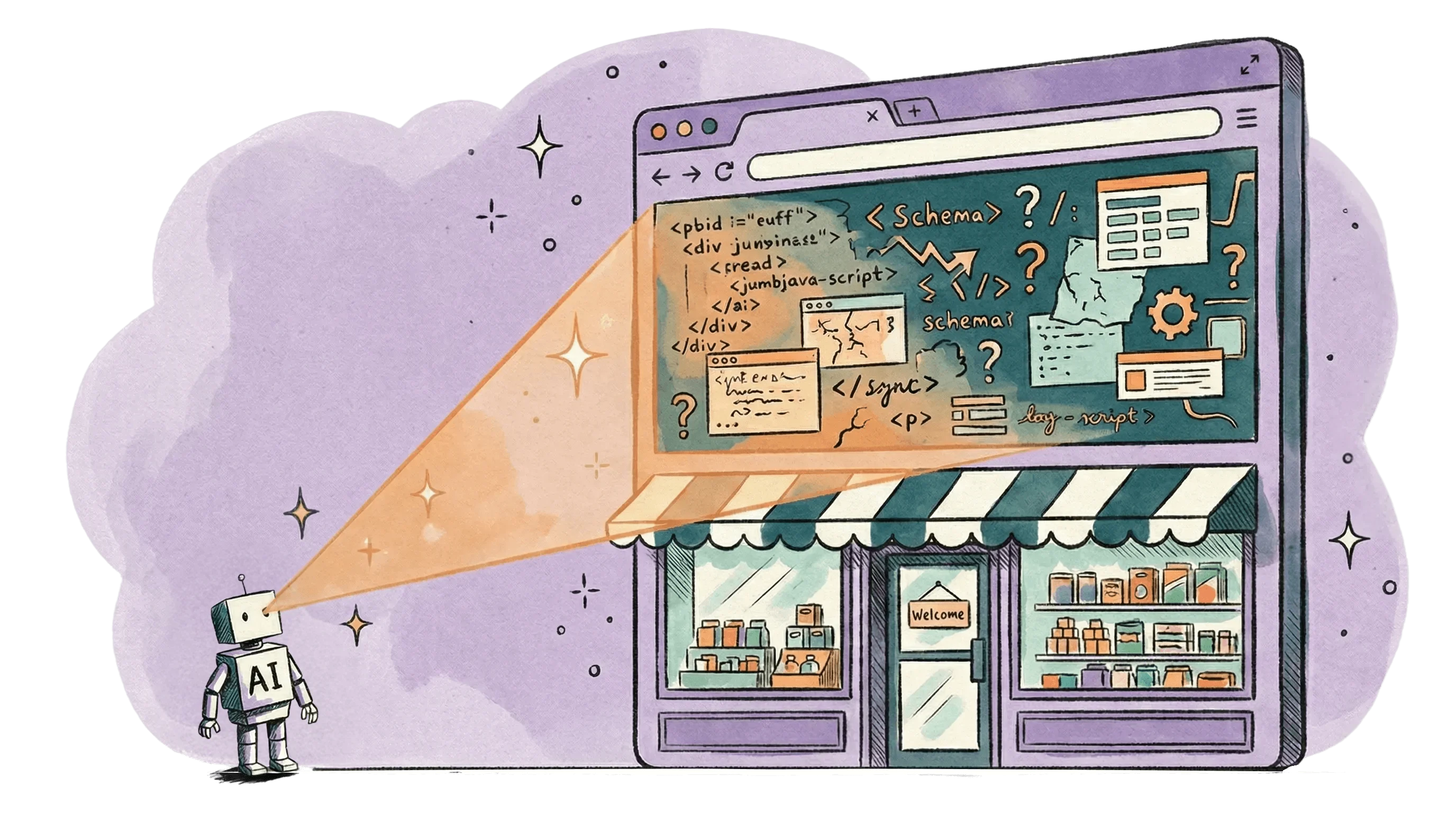 AI optimization illustration